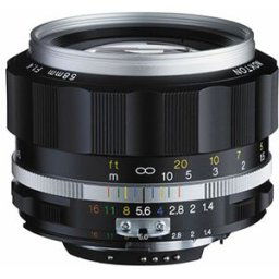 Voigtländer Nokton 58mm f/1,4 SL II-S till Nikon, silver