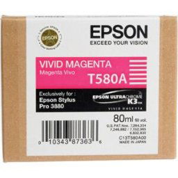 Epson T580B vivid light magenta, 80ml, till Pro 3880