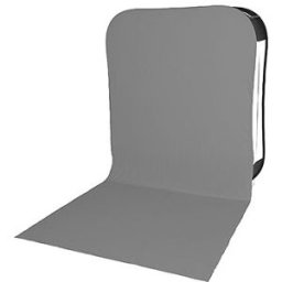 Manfrotto bottletop cover med släp, grå till HiLite 1,8 x 2,15 m