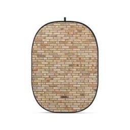 Godox CBA-WB0009 Wall Brick, hopfällbar bakgrund, 2 x 1,5m - Beige