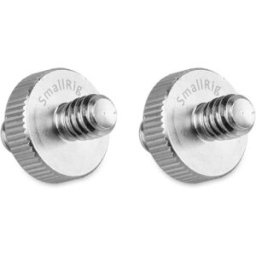 Smallrig 828 gängadapter med 1/4-tums hane - 1/4-tums hane, 2-pack