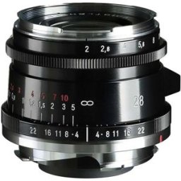 Voigtländer Ultron 28mm f/2,0 II, svart, för Leica M-fattning