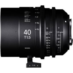 Sigma Cine 40mm T1,5, för Canon EF-fattning (fullformat)