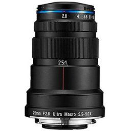Laowa 25mm f/2,8 2,5-5x Ultra Macro, för L-fattning (fullformat)