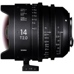 Sigma Cine 14mm T2, för PL-fattning (fullformat)