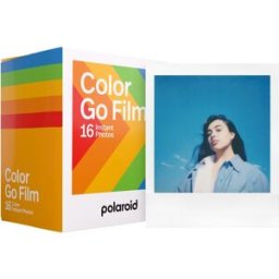 Färgfilm för Polaroid Go, vita ramar,16 ark