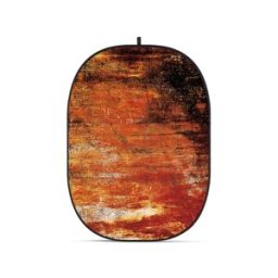 Godox CBA-WR0001 Wall Rust, hopfällbar bakgrund, 2 x 1,5m - Orange 1