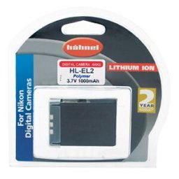 Hähnel HL-EL2 motsvarande Nikon EN-EL2, 1000 mAh