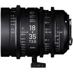 Sigma Cine 18-35mm T2, för PL-fattning (fullformat)