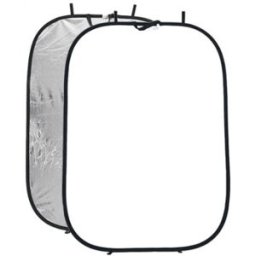 Manfrotto Reflexskärm 180 x 125 cm silver/vit