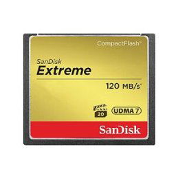 SanDisk CompactFlash Extreme, 32GB, UDMA 7, 120MB/s