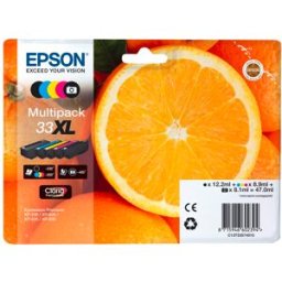 Epson Multipack Claria Premium BK/PBK/C/M/Y 33 XL T3357