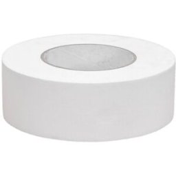 Caruba Gaffatejp till kablar, bakgrundstyg och mer - 50m x 5cm, vit