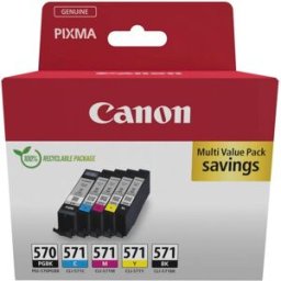 Canon PGI-570/CLI-571 Multipack PGBK/C/M/Y/BK