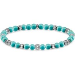 Thomas Sabo lucky charm turquoise armband A1923-878-17-L17