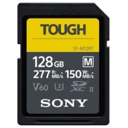 Sony SDXC M-Series Tough 128GB UHS-II U3 V60, 277MB/s