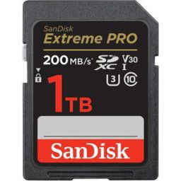 SanDisk SDXC Extreme Pro UHS-I V30 1TB Class 10 200MB/s