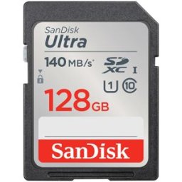 SanDisk SDXC Ultra UHS-I 128GB, Class 10, 140MB/S