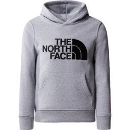 The North Face Boys' Drew Peak Pullover Hoodie TNF Light Grey Heather XS