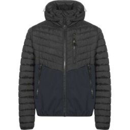 National Geographic Men's Hybrid Jacket Black S