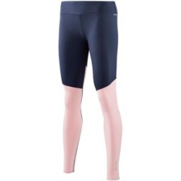 Skins Women's DNAmic Soft Long Tights Cameo Pink/Navy Blue XS