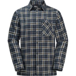 Jack Wolfskin Men's Morgenluft Shirt Night Blue 41 S
