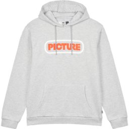 Picture Organic Clothing Men's Millbrook Hoodie Grey Melange S