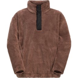 Jack Wolfskin Girls' Teen Halfzip Fleece Wild Ginger 176