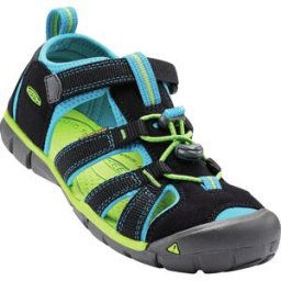 Keen Kids' Seacamp II CNX Black/Blue Danube 24
