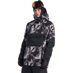 ColourWear Men's Foil Anorak Camo Grey S