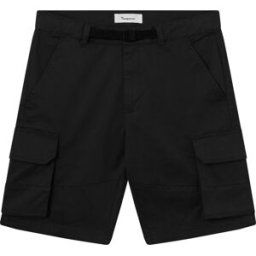Knowledge Cotton Apparel Men's Cargo Stretched Twill Shorts Black Jet 29
