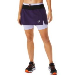 Asics Women's Fujitrail Skort Night Shade/Vapor XS