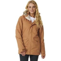 Rip Curl Women's Rider Parker Jacket Light Brown XS