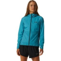 Mountain Hardwear Women's Kor Airshell Hoody Teton Blue XS