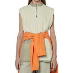 Rains Fleece Vest Fossil S