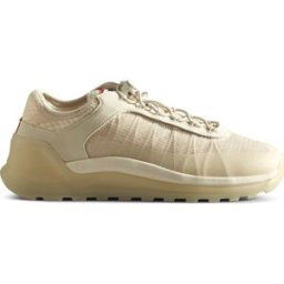 HUNTER Women's Travel Trainer Shaded White/Soft Sand 40/41