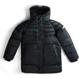 Women's Intrepid Mid Puffer Hunter Logo Black M