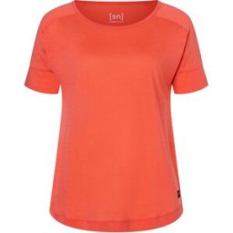 super.natural Women's Isla Tee Living Coral XS