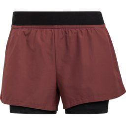 FiveTen Women's Two-in-One Climb Shorts Quiet Crimson/Black 44
