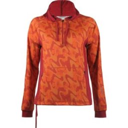 Skhoop Women's Ylva Zip Hood Carrot S