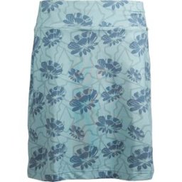 Skhoop Women's Magda Knee Skirt Aquamarine XS
