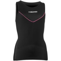 Head Swimrun Bat Top Lady Black/Pink XS