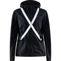 craft Women's Core Bike Ride Hydro Lumen Jacket Black XS