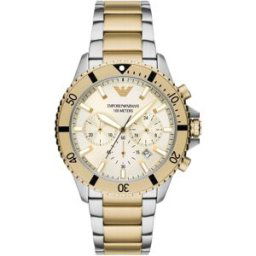 Giorgio Armani Emporio Armani Diver Chrono Silver/Pale gold AR11606