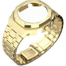Tiera Casio GA-2100 custom mod kit guld