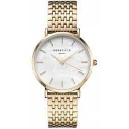Rosefield UEWG-U21 The Upper East Side White MOP Gold