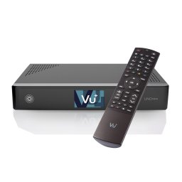 VU+ Uno 4K SE – UHD 4K Linux-mottagare för Marknät & Kabel-TV (Valbara Tuners: Dual DVB-T2 eller Hybrid DVB-T2/C) (Välj variant: Utan hårddisk, Välj Tuner: 1x hybrid DVB-T2 / C)