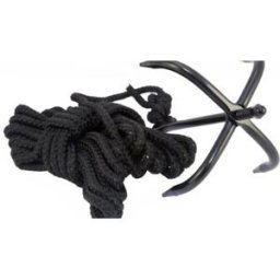 Mil-Tec Grappling Hook with Rope & Safety Catch