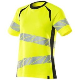 Varsel t-shirt dam Kl 2 gul 2XL