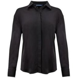 Stretchskjorta CB Hedley dam svart M